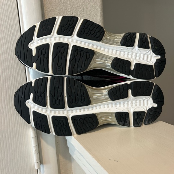 Asics Sz 10.5 Women’s Gel-Exalt 4 Shoes Sneakers Black Gray Running Burgundy - Picture 10 of 10